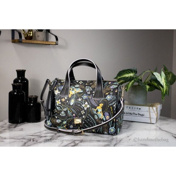 NEW Dooney & Bourke Aladdin 30th Anniversary Jasmine Satchel Bag Coated Cotton